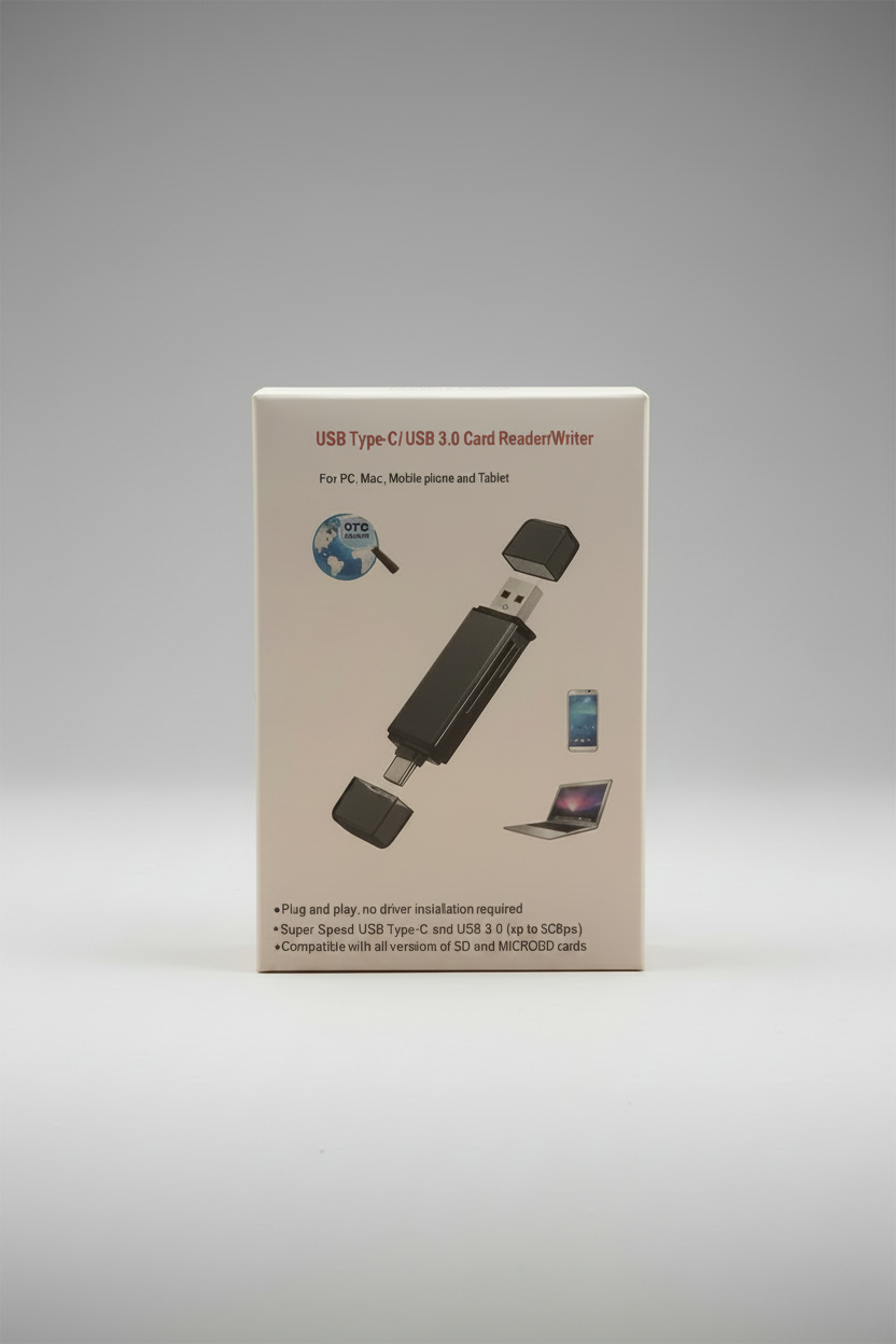 USB Type-C/USB 3.0 Card Reader