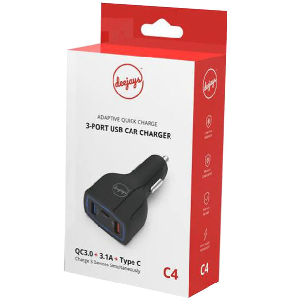 Deejays Charging Cable 3 in 1 - 4 Ft.