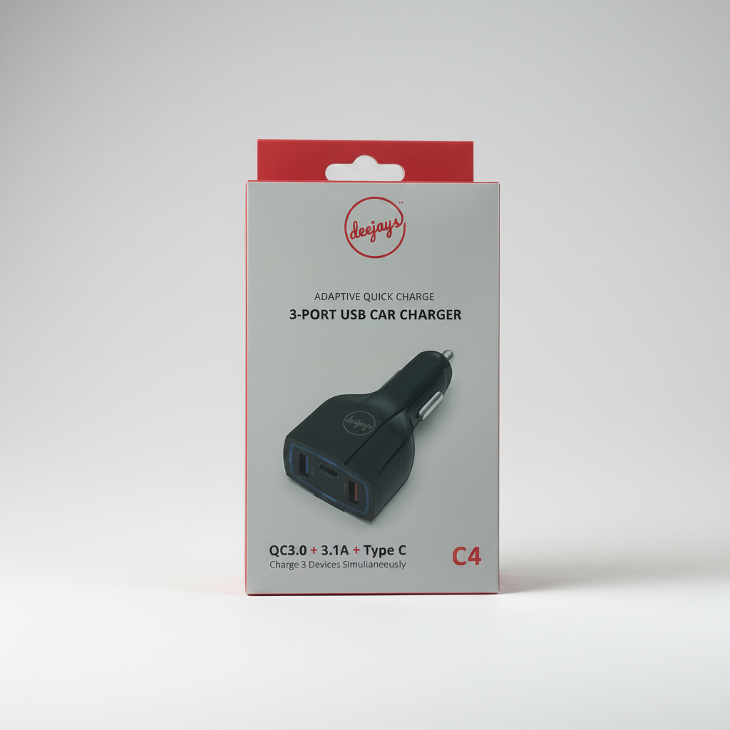 3 Port Car Charger
