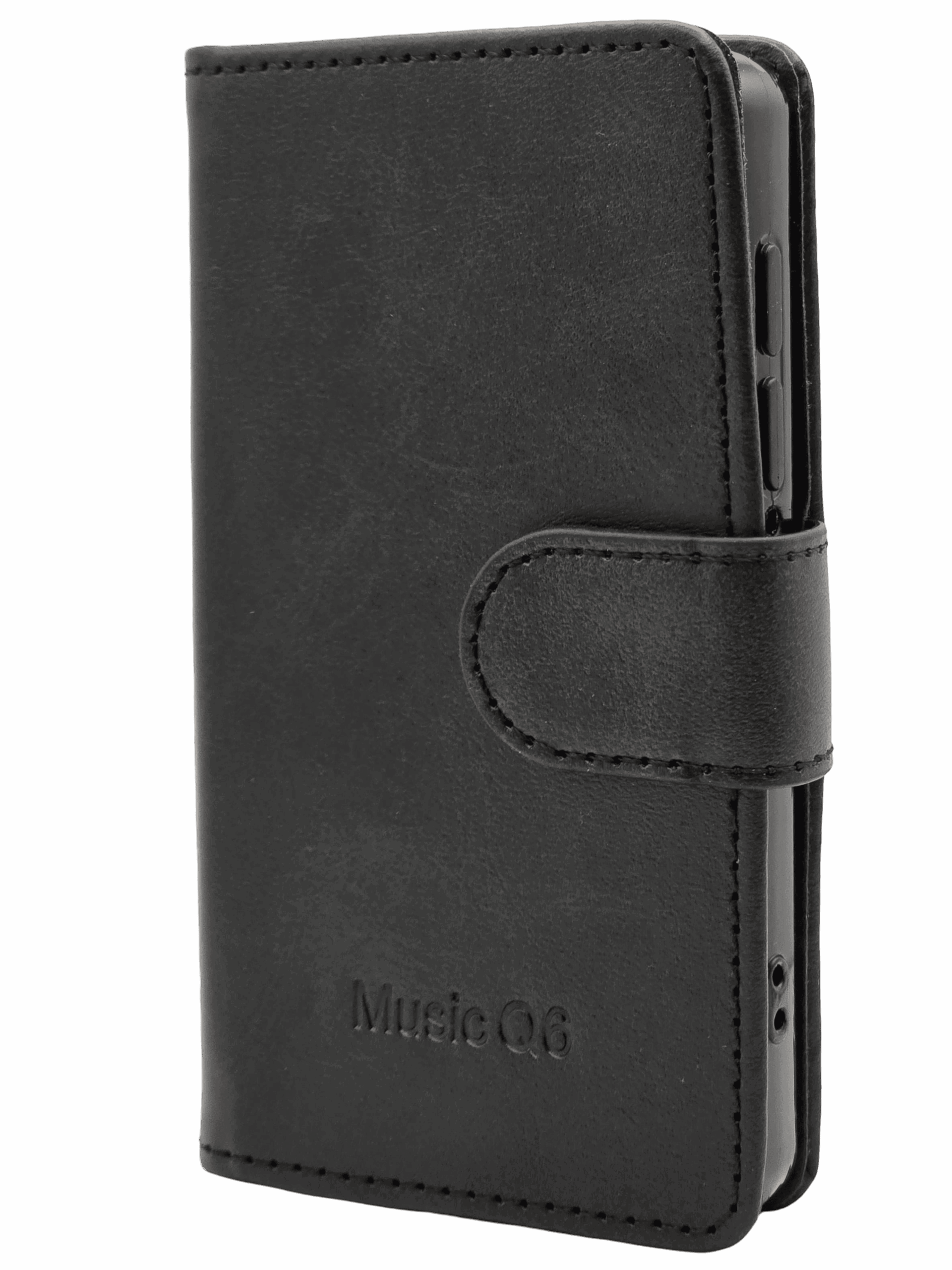 Leather Book Case for Q6 MP3 Player