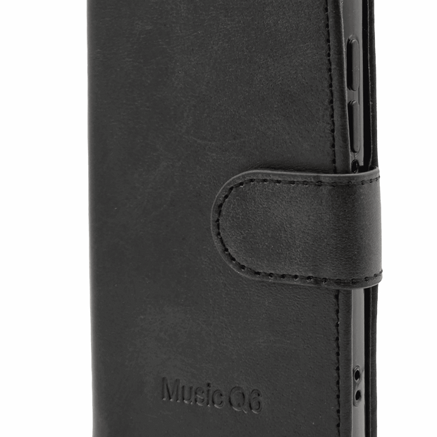 Leather Book Case for Q6 MP3 Player