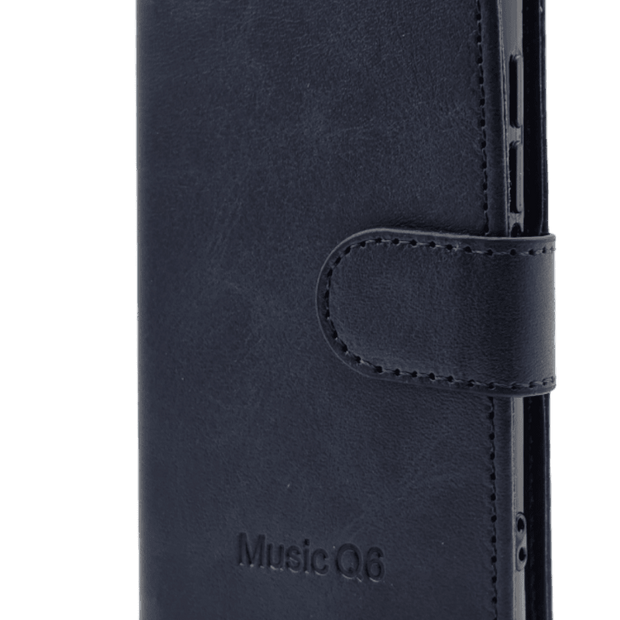 Leather Book Case for Q6 MP3 Player