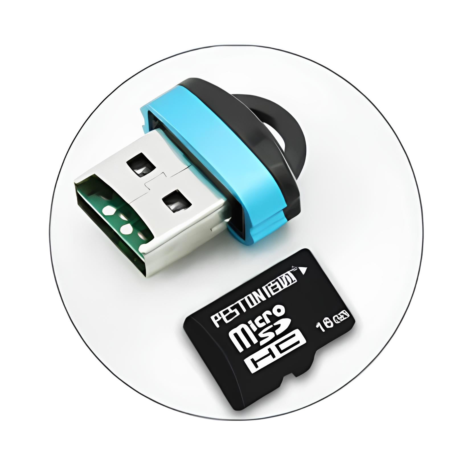Mini USB Micro SD/TF Memory Card Reader USB 2.0 High Speed Adapter for PC