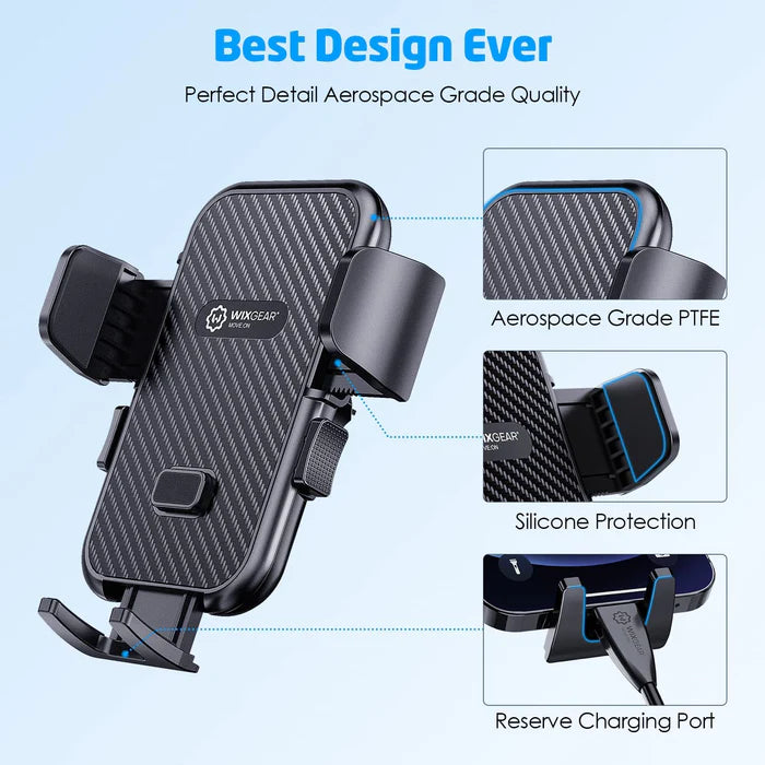 WixGear Universal Phone Holder for Car