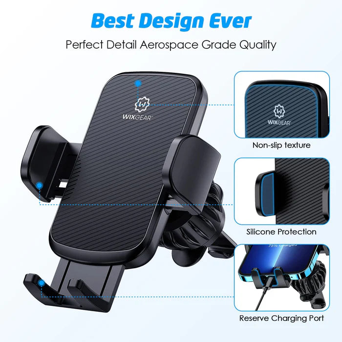 WixGear Universal Air Vent Phone Holder for Car