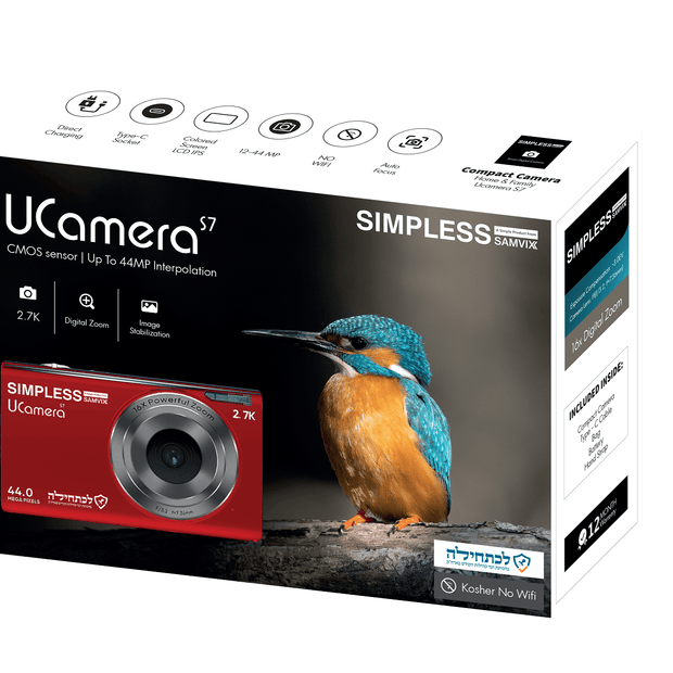 Samvix UCamera S7 Digital Camera No Video